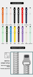 Fasce in Silicone per <span class=keywords><strong>apple</strong></span> <span class=keywords><strong>Watch</strong></span> <span class=keywords><strong>ultra</strong></span> 49mm cinturino per orologio a sgancio rapido sportivo morbido elastico in Silicone per <span class=keywords><strong>apple</strong></span> - Product Image 4