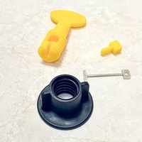 Système de nivellement de carreaux T-lock moderne réutilisable, 50 pièces, en promotion, avec caractéristiques étanches et durables pour la pose de revêtements de sol
