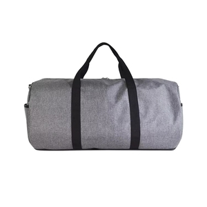 Gray Oxford Duffle <b>Bag</b> With Adjustable Strap Large Capacity Gym Travel <b>Bag</b> Unisex Zipper Closure 36–55L - Product Image 4