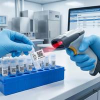 Étiquettes cryogéniques personnalisées pour flacons d'azote liquide, autocollants adhésifs résistants au gel pour tubes de centrifugation de laboratoire, stockage cryogénique