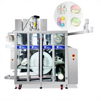 Machine d'emballage multifonctionnelle à 6 chambres pour capsules de lessive liquide, avec remplissage et emballage