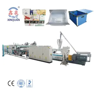 Supplier Plastic Board Plate Making Machine Extruder PP PC Hollow Grid Sheet Formwork Extrusion Production Line