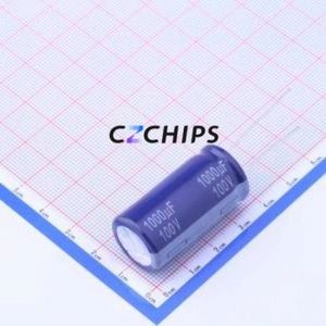 Condensador Electrolítico de Aluminio ECA2AM102 de Montaje Pasante (THT), D18xL35.5mm 1000uF 20% 100V 7.5mm - Product Image 1