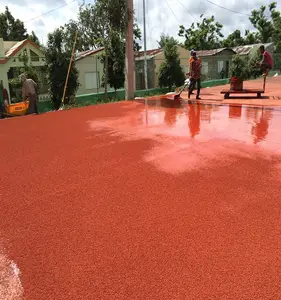 Pista da corsa in gomma sintetica per pista da corsa in Tartan da stadio prefabbricato