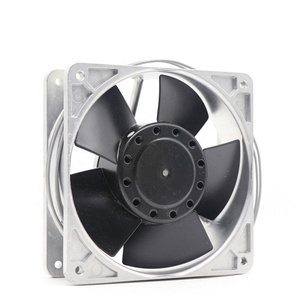 พัดลมระบายความร้อนแบบแกนสำหรับตู้ รุ่น STYLE US12D22-GT 12038 220V 120x120x38 มม. 16/15 วัตต์ โครงอะลูมิเนียม ใบพัดเหล็ก ทนความร้อนสูง - Product Image 4