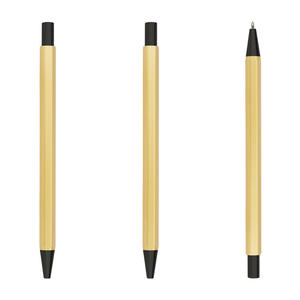 Minimally Designed Hexagonal Metal Ballpoint <b>Pen</b> with No <b>Pen</b> Clip 1.0mm Tip Black Ink-Novelty <b>Gift</b> <b>Pen</b> - Product Image 3