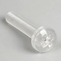 Vis à tête fraisée Phillips en polycarbonate M2 M3 M4 M5 M6 M8 M10, vis de machine en plastique