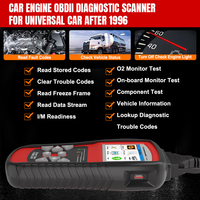 Herramienta de vehículo original directa de fábrica KW830 mejor escáner OBD2 de diagnóstico automotriz
