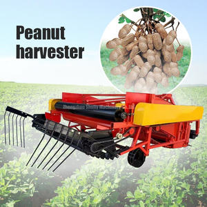 Cosechadora de cacahuetes montada en tractor, máquina cosechadora de cultivos subterráneos de tallo de raíces, cosechadora de cacahuetes - Product Image 6