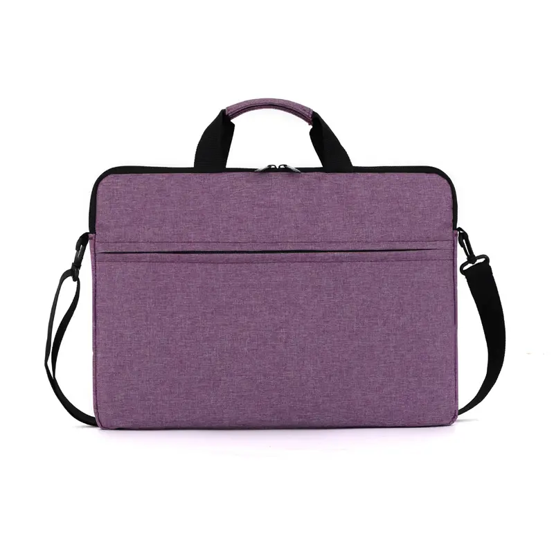 Personnalisé OEM13 14 15 15.6 17 pouces Durable Polyester pochette pour ordinateur portable sac ordinateur épaule couvre ordinateur portable sac de messager