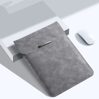 Housse d'ordinateur portable légère et portable pour MacBook Air 13/13.6/14.2 pouces M1/M2/M3 Pro A2442 A2779 en cuir PU givré antichoc