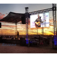 BESCAN Otudoor Dj Booth Écran Led Concert Scène Événement P3.9 P4.8 500X1000 Led Affichage Led Panneau Écran