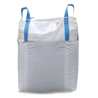 Sacs Ton en PP durables et respirants, capacité 1000 kg, fond plat, avec anse supérieure, entièrement ouvrables, grands conteneurs de stockage en vrac, modèles anciens