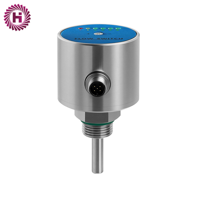 Honno Stainless Steel Digital Display Thermal Conductive Flow Sensor & Stainless Steel Flow Switch for Pipeline Monitoring