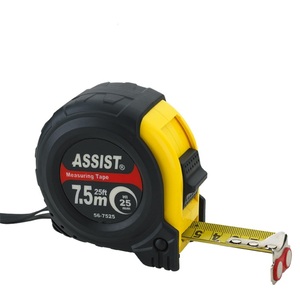 Assist Marke Großhandel Custom ized Gute Qualität 3m/5m/7,5 m/8m/10m ABS Gummi mantel Stahl Maßband - Product Image 1