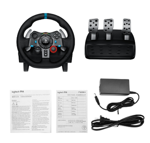 Volante de Carreras y Pedales para Videojuegos Logitech <span class=keywords><strong>G29</strong></span> Driving Force <span class=keywords><strong>con</strong></span> Conexión USB y Compatible <span class=keywords><strong>con</strong></span> 3D - Product Image 4