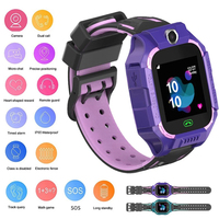 Reloj Inteligente para Niños con Tarjeta SIM 2G, Resistente al Agua, Pantalla Táctil, SOS, Rastreador LBS, Llamadas Telefónicas, Cámara, Posicionamiento LBS, Modelo Q19