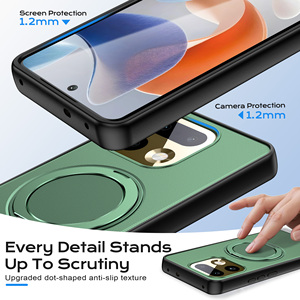 Funda para Teléfono Realme 16 15 Pro Plus 5G, Funda Protectora Antigolpes con Anillo Magnético y Soporte para P4 Power Lite, Carcasa Trasera Resistente, Venta al por Mayor - Product Image 2