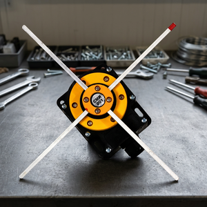 CMK 001 Yellow Black Motorized Modbus PLC Curtain Rail Trolley Coupler <b>Jointer</b> Connector - Product Image 3