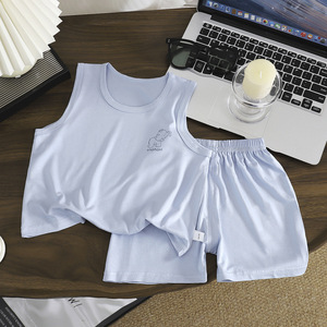 Gilet d'été rafraîchissant pour bébé - Haut <span class=keywords><strong>sans</strong></span> manches respirant style tie-dye pour garçons et filles, vêtement d'été pour enfants - Product Image 2