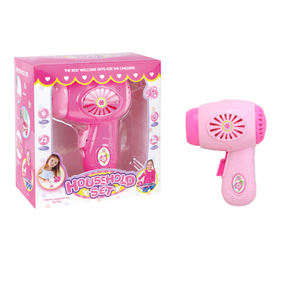 Juego de simulación de princesa moderna rosa para niños, niños y niñas, nevera, lavadora, exprimidor, juego de cocina - Product Image 3