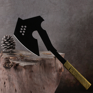 Độ Cứng Cao Thép Không Gỉ Cắm Trại Ngoài Trời Survival <span class=keywords><strong>Axe</strong></span> Săn Chiến Thuật Tay Ngoài Trời Rìu - Product Image 2