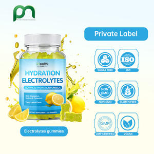 Bonbons gélifiés d'hydratation électrolytique sans sucre, complément pré-entraînement pour adultes, énergie, créatine, magnésium - Product Image 5