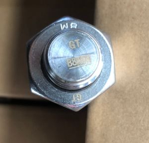 Perno de Acero Inoxidable A4 +XYLAN -1/2 3/8 3/4 M20 M24 M14 M16 M30 Ss316 Ss 304 - Product Image 4