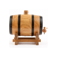 Barriles de Madera de Roble Americano de Alta Calidad para Envejecimiento de Whisky, Vino y Cerveza, Grado Alimenticio, 100L 200L 300L 500L, Precio Económico 2025
