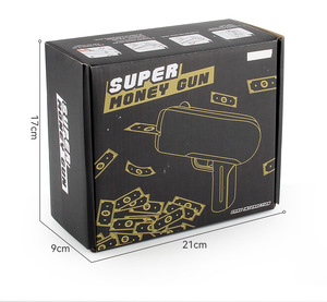 Pistola de juguete premium para disparar dólares, lanzador de billetes de alta velocidad, regalo divertido y novedoso para celebraciones y fiestas de bodas - Product Image 6