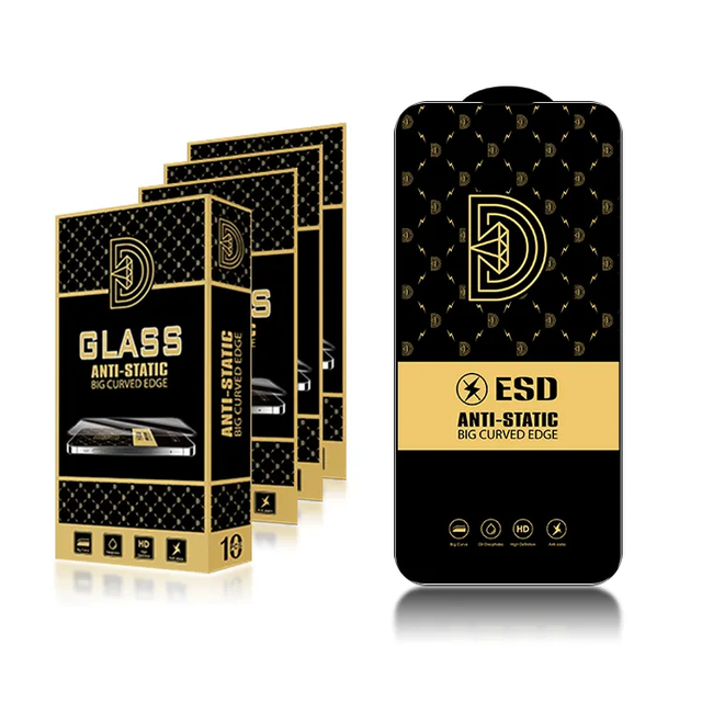 High Quality 0.4mm 9H ESD Anti Static Tempered Glass Screen Protector Tempered Film Membrane