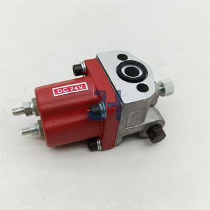 Válvula solenoide de corte de combustible de 24 V para maquinaria de construcción, números de pieza 3035334, 3035344, 3018453, 3054611, válvula solenoide de freno para motor N14 - Product Image 6