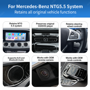 Écran d'interface Autoabc 12,3 pouces Linux Carplay 1920*720 pour Mercedes Benz Classe E W213 NTG5.5 <span class=keywords><strong>Airplay</strong></span> sans fil Android Auto - Product Image 3
