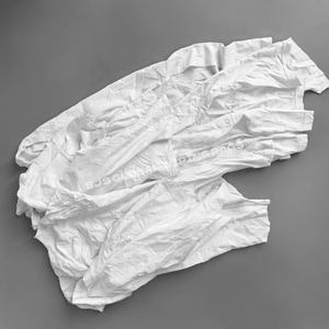 Trapos Industriales Blancos Reciclados de Camisetas, Cortados en Trozos, 100% Algodón, Trapos a Granel, Bolsa de 5kg - Product Image 1