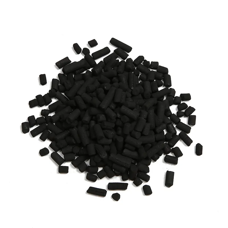 Carbone attivo a pellet a base di carbone nero per la purificazione dell'acqua