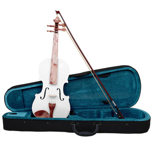 Ensemble complet de violon 4/4 pour débutant, finition vernie, archet en bois du <span class=keywords><strong>Brésil</strong></span>, accessoires en ABS, étui de violon, pratique pour étudiant, bois de tilleul - Product Image 4