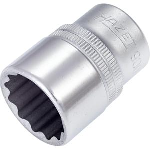 HAZET Douille 900Z-22 ∙ 1/2 pouce (12.5mm) carré, creux ∙ Profil de traction à 12 pans extérieurs ∙ Taille 22 mm - Product Image 1