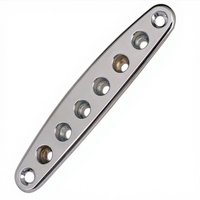 Electric Guitar Zinc Alloy Bridge Through String Thru Nut and Bushing