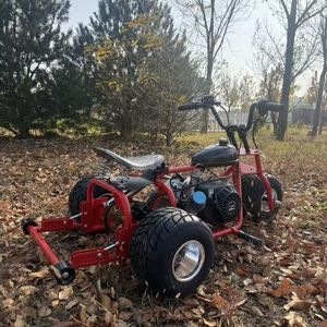 Оптовый картинг с педальным приводом, 4-тактным двигателем 212 куб. см, цепным приводом, тремя колесами, крутящим моментом 9,9 Нм, гоночный, спортивный, бензиновый, для детей, для улицы - Product Image 3