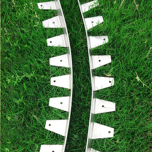 Bordure de paysage en métal <span class=keywords><strong>pour</strong></span> décoration de <span class=keywords><strong>jardin</strong></span> et de cour Diviseur de pelouse en acier inoxydable ou en aluminium - Product Image 3