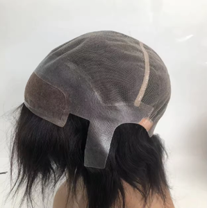 HQ sistema di capelli a prezzi accessibili <span class=keywords><strong>parrucca</strong></span> piena di pizzo 100% capelli umani <span class=keywords><strong>parrucca</strong></span> da uomo prezzo all'ingrosso di fabbrica parrucche anteriori in pizzo <span class=keywords><strong>con</strong></span> capelli grigi Stock - Product Image 5