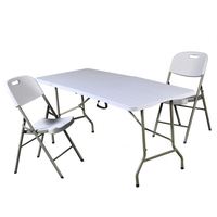 Table de camping pliable réglable, petite table de pique-nique portable pour manger et poser un ordinateur portable, pour une utilisation en cuisine