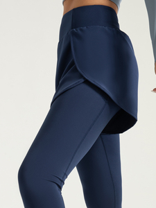 Pluz Kích Thước Hai Mảnh Thể Thao Chạy Túi Yoga Quần Nhanh Chóng Khô Chặt Chẽ Phụ Nữ Chạy Bộ Quần Yoga Quần - Product Image 6