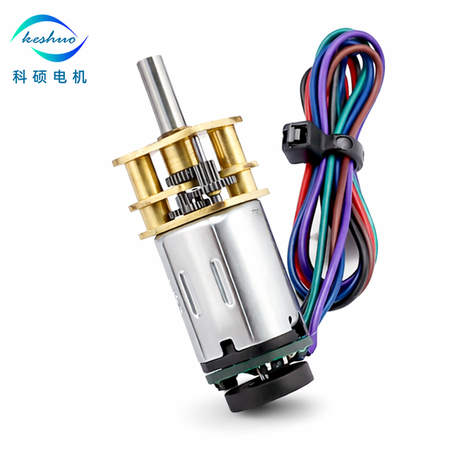 Customized 3V-24V Micro N10 N20 N30 Spur Brushed DC Geared Motor with Encoder for Home Appliance Boat Fan Applications