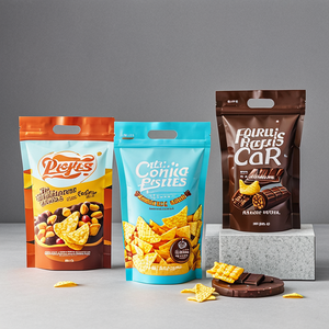 Custom Gravure Printed PE 100g 250g 500g Recyclable Coffee Bean Packaging Bag <b>Zip</b> Lock Stand up <b>Pouch</b> - Product Image 5