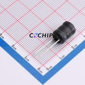 Inductor de Anillo de Color XR8*10-393K-L / Componente de Orificio Pasante (THT), D8xL10mm 39mH 10% 30mA 75Ohm - Product Image 1