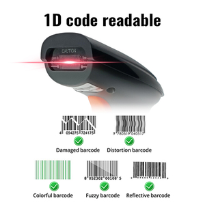Máy Quét <span class=keywords><strong>CCD</strong></span> 1D Tùy Chỉnh Cầm Tay Giá Rẻ Máy Quét Hậu Cần Giá Có Dây Mã Vạch, Máy Quét Ánh Sáng Đỏ 1D - Product Image 4