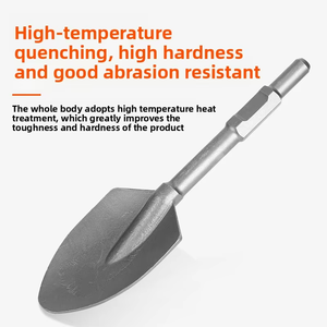 Marteau de démolition électrique 65A, outil de jardinage pour le déneigement du sol, le creusement de tranchées et la découpe des bords - Product Image 4