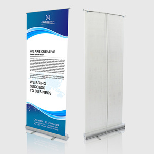 Kakemono-Soporte de exhibición para centros comerciales, cartel plegable personalizado de aluminio, 80x200M - Product Image 4
