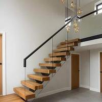 Escalier flottant moderne sur mesure CBMmart pour usage intérieur